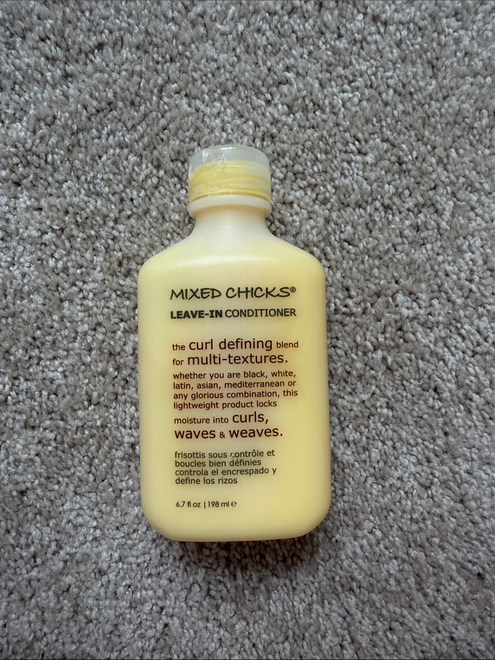 Mixed Chicks Leave-In Conditioner — Pale Yellow Bottle